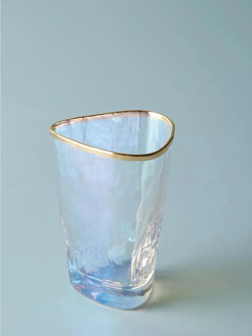 Anthropologie Zaza Lustered 24k Gold Accent Shot Glasses, Set of 4